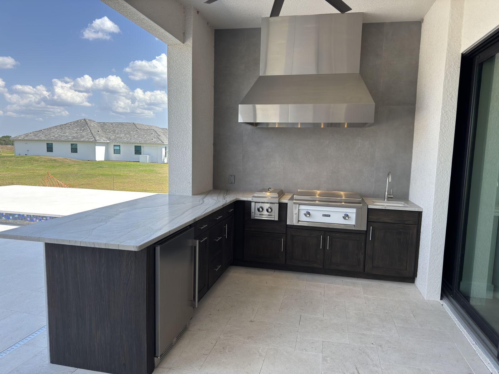 Outdoor Kitchen Construction project 2