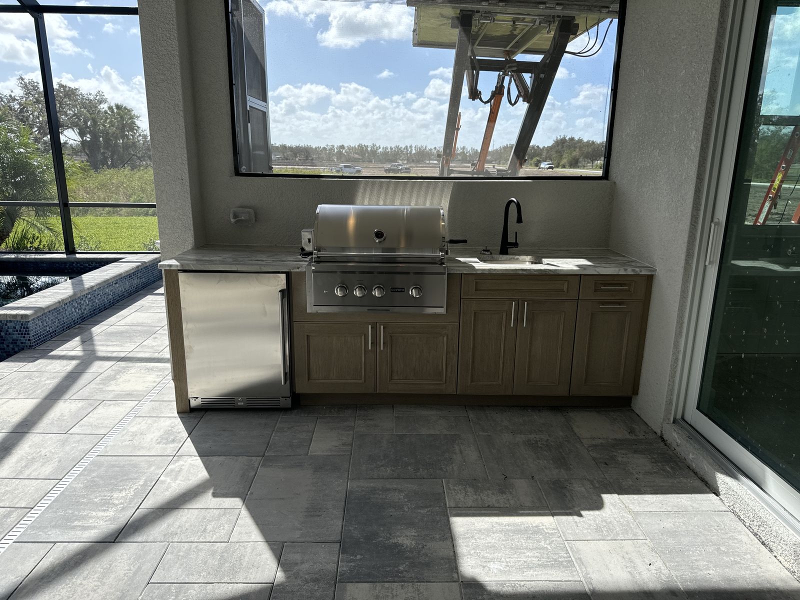 Outdoor Cabinet Installation project 2
